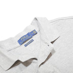 POLO RALPH LAUREN Mens Grey Short Sleeve Plain M Cotton Polo Shirt
