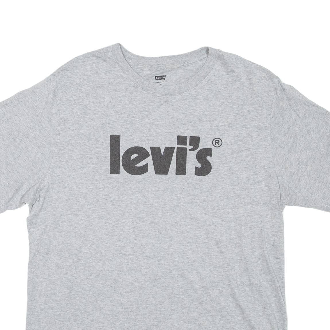 LEVI'S Relaxed Mens T-Shirt Grey S