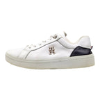 TOMMY HILFIGER Sneaker Trainers White Leather Womens UK 3.5