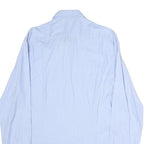 TOMMY HILFIGER Mens Blue Cotton Shirt M Long Sleeve Button Casual Smart