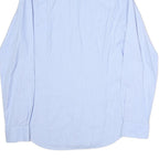 TOMMY HILFIGER Mens Blue Cotton Shirt M Long Sleeve Button Casual Smart