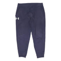UNDER ARMOUR Mens Joggers Navy Blue Slim Tapered 2XL W35 L28 Cotton Blend