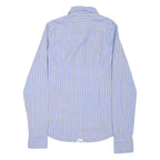 JACK WILLS Womens Shirt Blue Striped Long Sleeve S