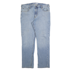CARHARTT Mens Jeans Blue Relaxed Straight Denim Medium W36 L32 Workwear Casual