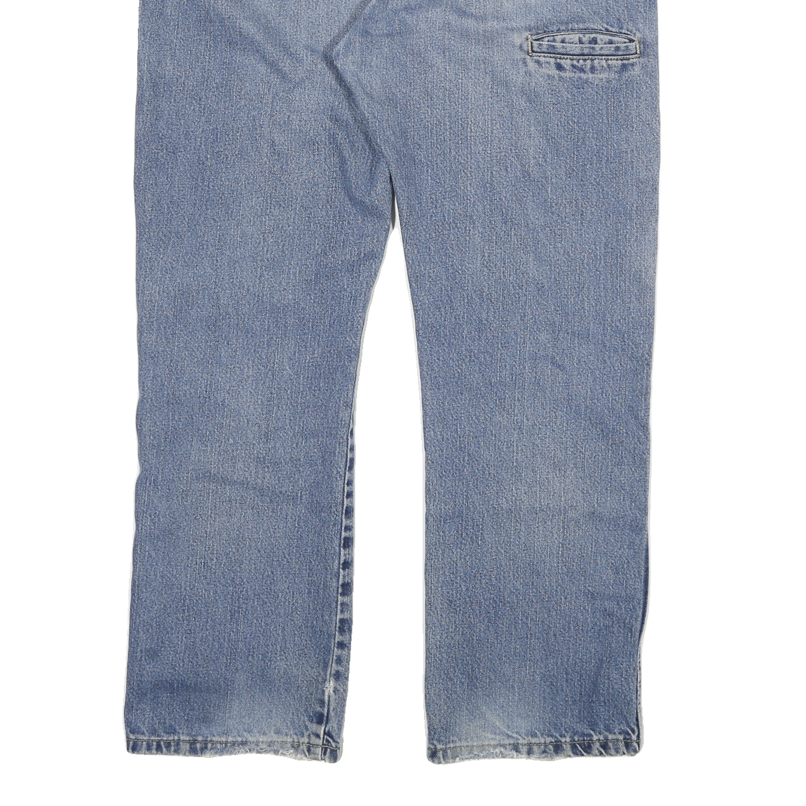 DICKIES Mens Regular Fit Blue Denim Jeans W36 L29 Classic Cotton Blend Zip