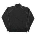 PAUL SMITH Mens Black Zip Jacket L Polyester Blend Plain Casual Lightweight