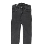 DICKIES Womens Slim Black Jeans Denim W28 L29 Stylish Zip Closure