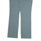 ESCADA Womens Cotton Blue Regular Straight Trousers W36 L32 Stylish Comfortable