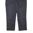 TOMMY HILFIGER Mens Cotton Blend Navy Blue Relaxed Straight Trousers W34 L30