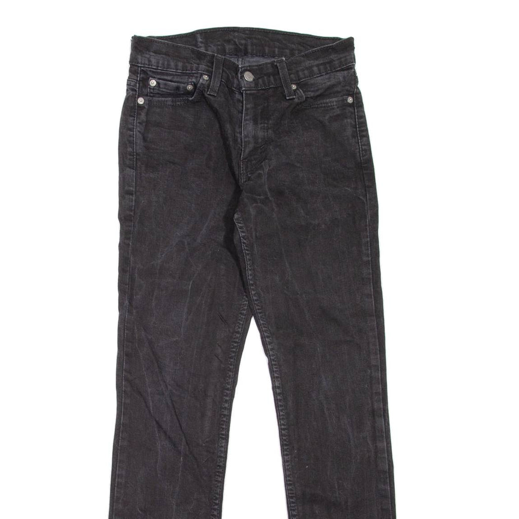 LEVI'S 511 Jeans Mens Black Slim Straight W29 L32
