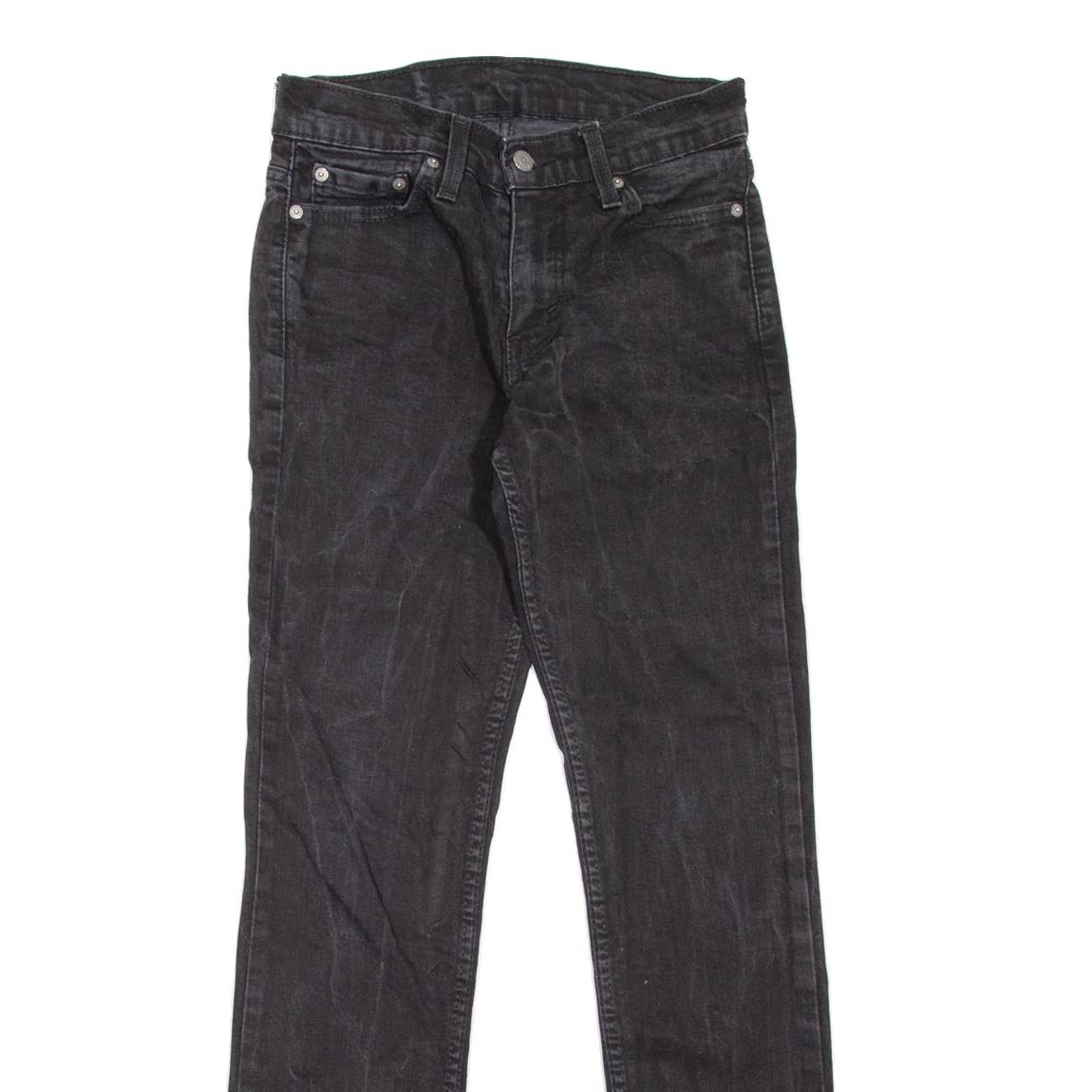 LEVI'S 511 Jeans Mens Black Slim Straight W29 L32