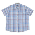PIERRE CARDIN Mens Shirt Blue Check 2XL