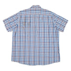 PIERRE CARDIN Mens Shirt Blue Check 2XL