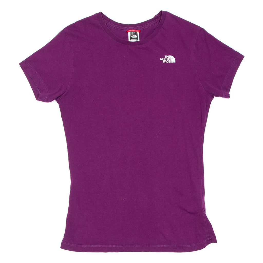 THE NORTH FACE Womens T-Shirt Purple S