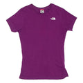 THE NORTH FACE Womens T-Shirt Purple S