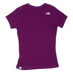 THE NORTH FACE Womens T-Shirt Purple S