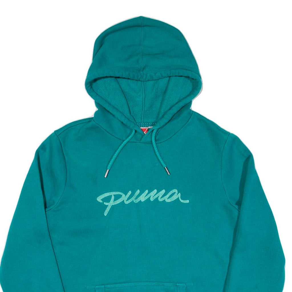 PUMA Womens Blue Hoodie UK 14