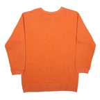 NAUTICA Womens Orange Nautica Jeans Crew Neck XL Sweatshirt Cotton Blend Casual