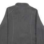 THE NORTH FACE Womens Grey Jacket L Polyester Blend Plain Zip Outdoor Warm