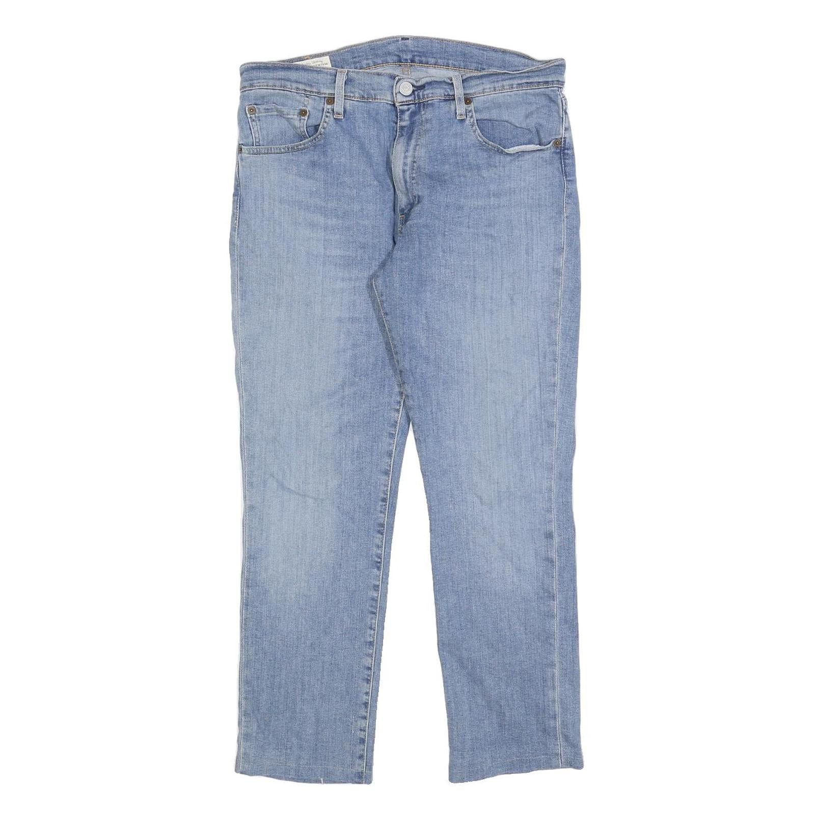 LEVI'S 511 Big E Mens Jeans Blue Slim Skinny Denim Medium W33 L27 Zip Classic