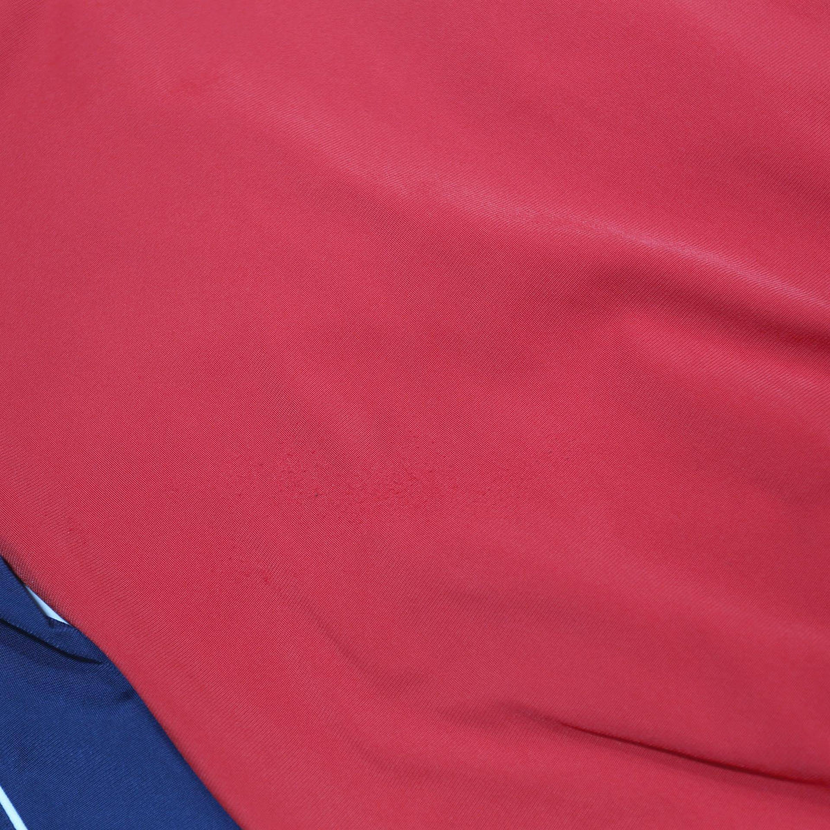 NIKE Mens Red & Blue Track Jacket XL Polyester Zip Plain Sports Athletic Wear