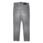 LEVI'S Mens Jeans Grey Slim Skinny Denim Light W30 L28 Stylish Casual Fit