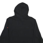 REEBOK Mens Black & Orange Anaheim Ducks Pullover Hoodie L Sports Fanwear