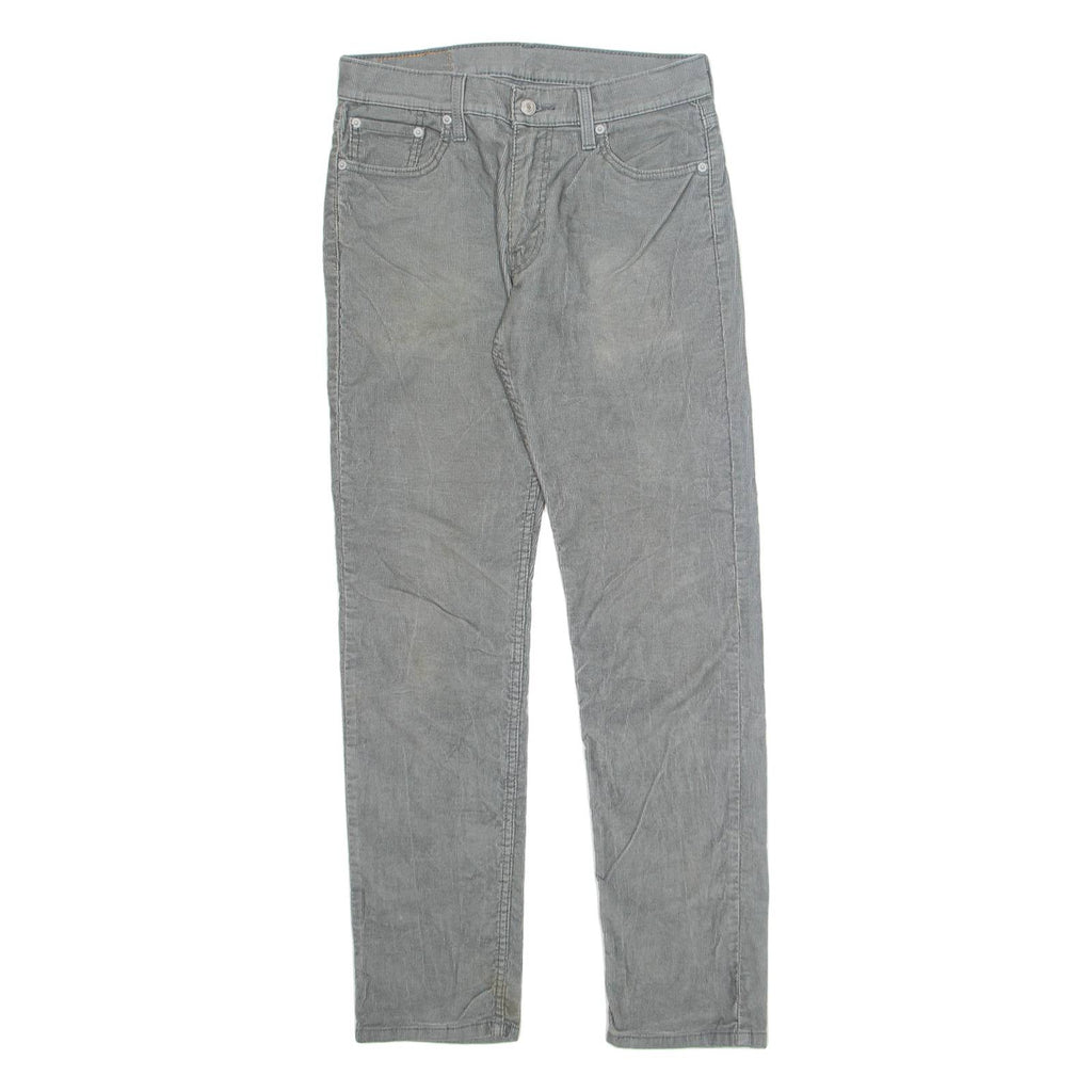 LEVI'S 511 BIG E Jeans Mens Grey Slim Straight W30 L32