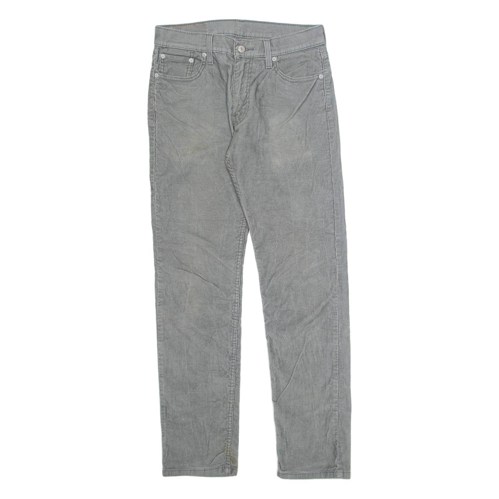 LEVI'S 511 BIG E Jeans Mens Grey Slim Straight W30 L32