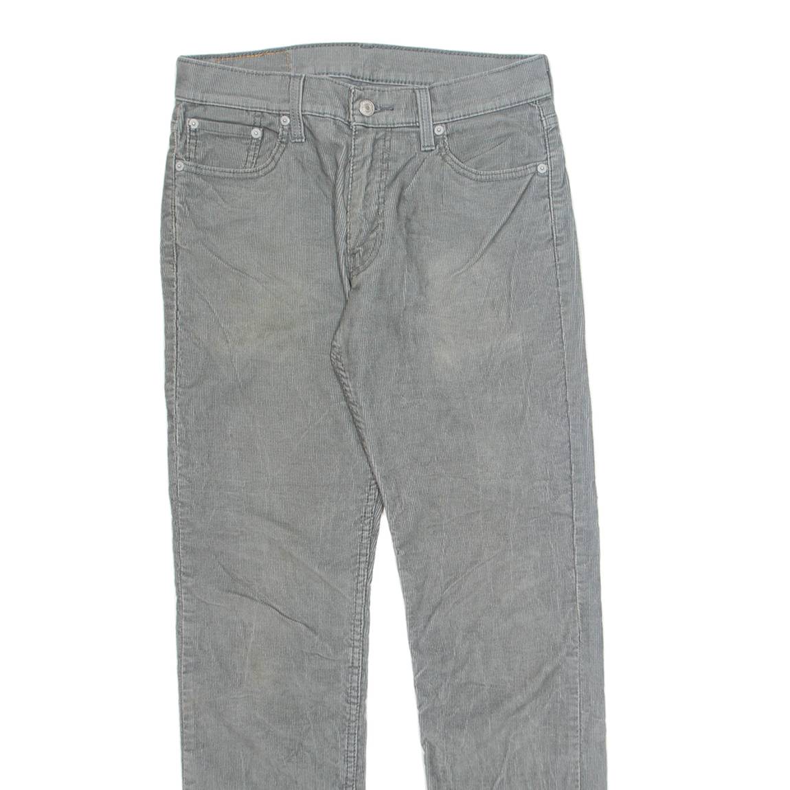 LEVI'S 511 BIG E Jeans Mens Grey Slim Straight W30 L32