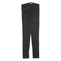 LEVI'S 721 Womens Jeans Black Slim Skinny Denim Medium W28 L32 Classic Fit Zip