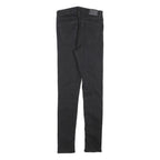 LEVI'S 721 Womens Jeans Black Slim Skinny Denim Medium W28 L32 Classic Fit Zip