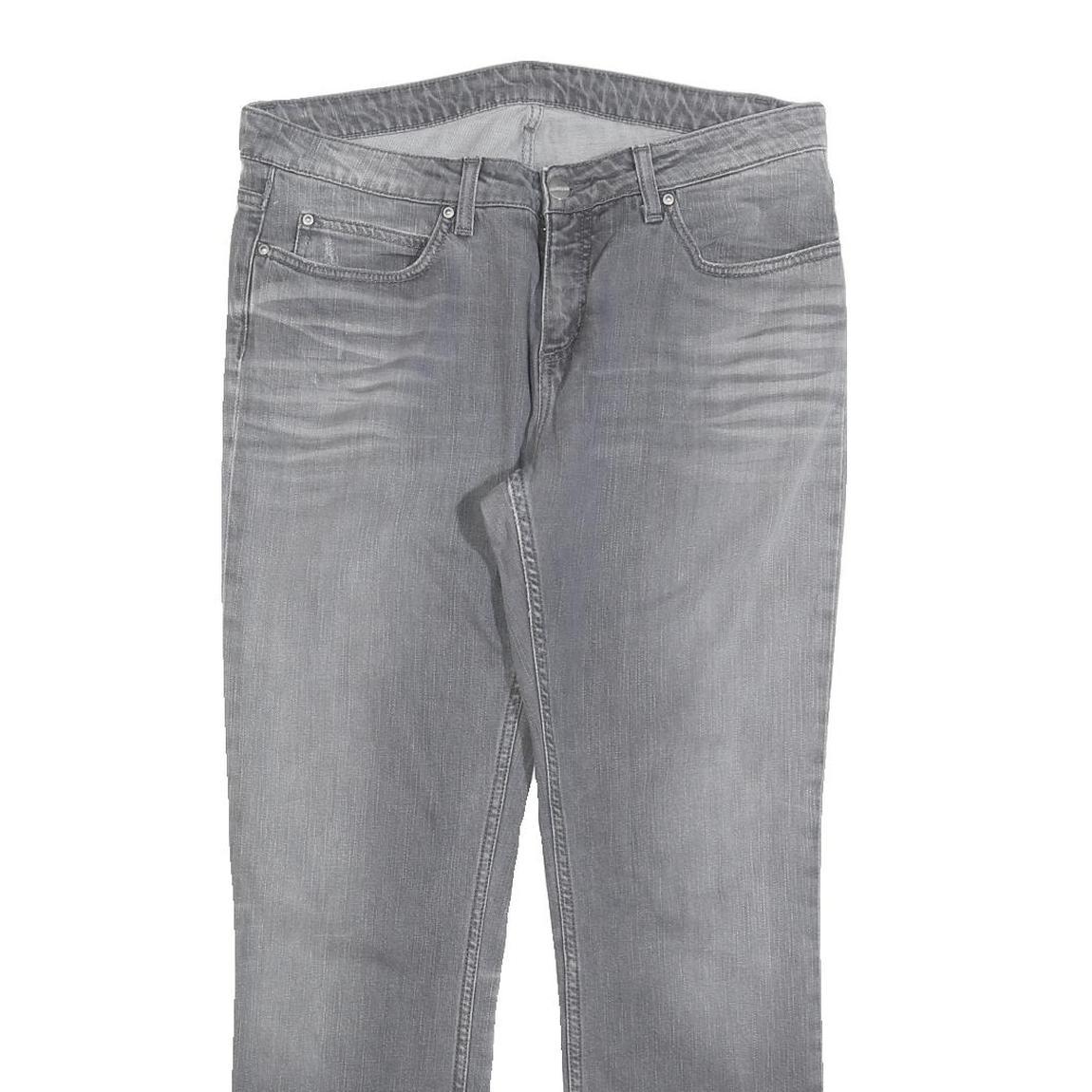CARHARTT Mens Regular Fit Straight Leg Denim Light W33 L29 Grey Casual Workwear