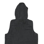 PIERRE CARDIN Mens Black Hooded Zip Jacket XL Polyester Plain Casual Outdoor