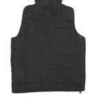 PIERRE CARDIN Mens Black Hooded Zip Jacket XL Polyester Plain Casual Outdoor