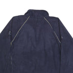 KAPPA Mens Navy & Beige Polyester Patterned Zip Jumper L Sportswear Casual