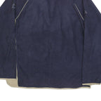 KAPPA Mens Navy & Beige Polyester Patterned Zip Jumper L Sportswear Casual