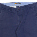 BEN SHERMAN Mens Chino Shorts Blue L W36