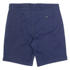 BEN SHERMAN Mens Chino Shorts Blue L W36