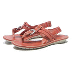 TIMBERLAND Womens Red Leather Sandals UK 6 Comfortable Casual Summer Beachwear