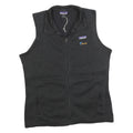 PATAGONIA Womens Black Jacket L Polyester Zip Vest Outdoor Casual Layering