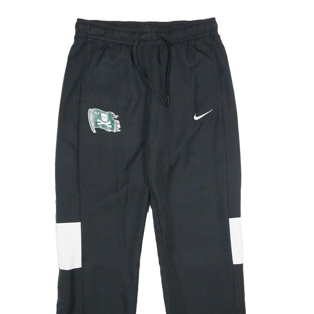 NIKE Mens Joggers Black & White Slim Straight M W28 L30 Sports Logo Athletic