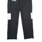 NIKE Mens Joggers Black & White Slim Straight M W28 L30 Sports Logo Athletic