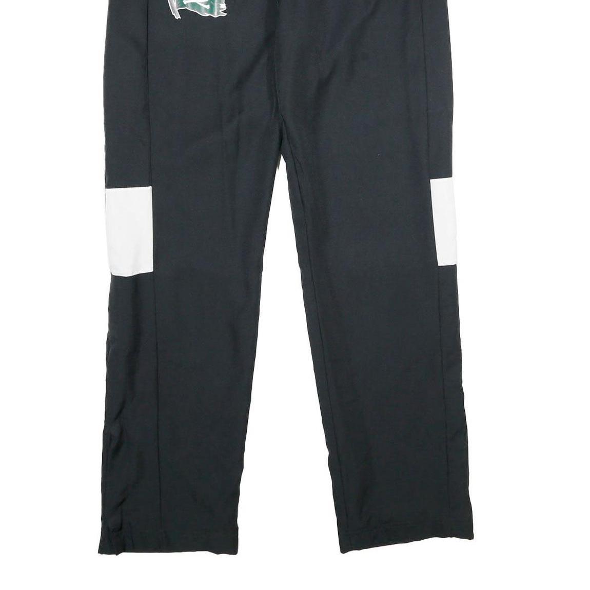 NIKE Mens Joggers Black & White Slim Straight M W28 L30 Sports Logo Athletic