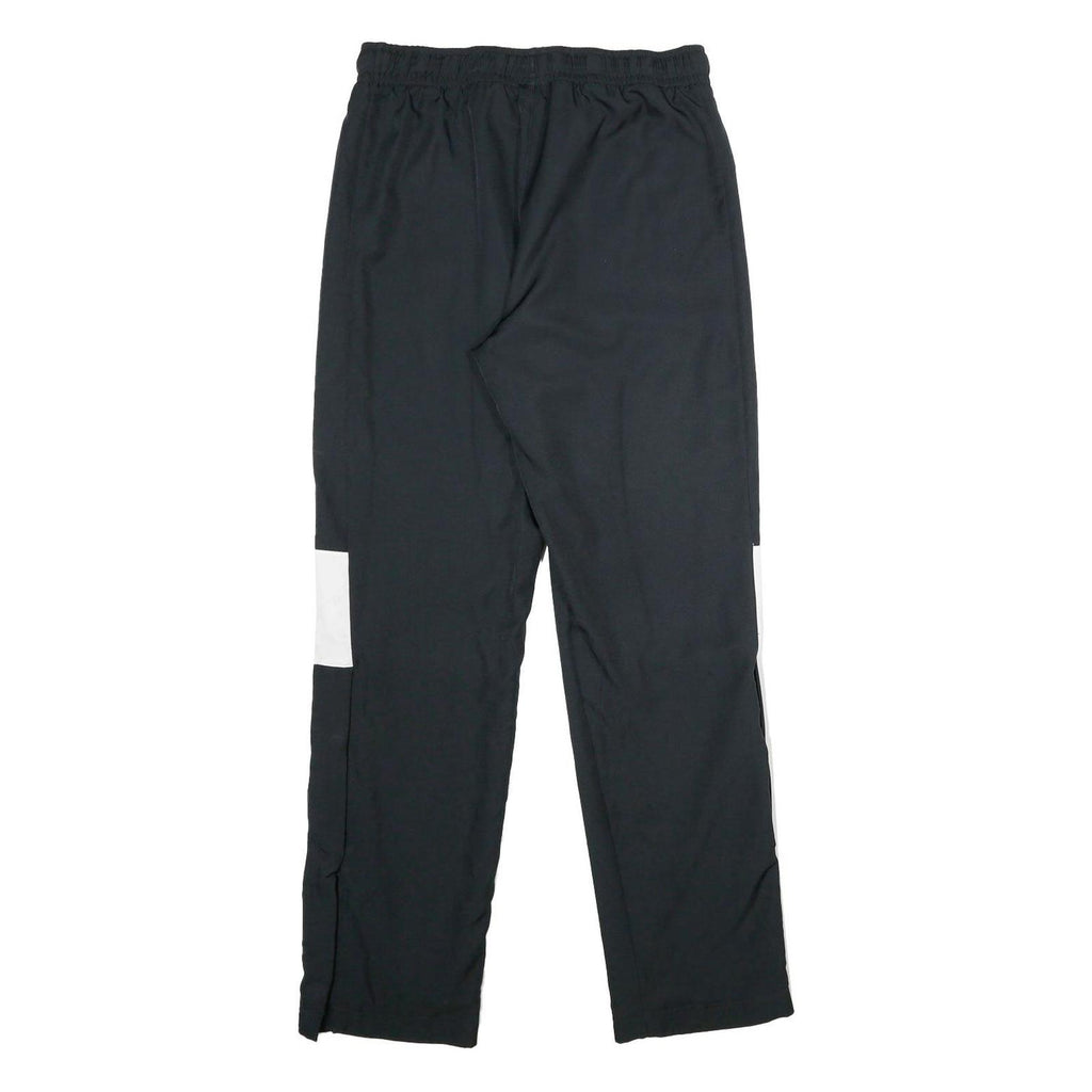 NIKE Mens Joggers Black & White Slim Straight M W28 L30 Sports Logo Athletic