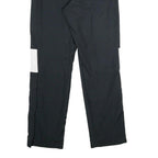 NIKE Mens Joggers Black & White Slim Straight M W28 L30 Sports Logo Athletic