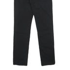 LEVI'S 511 Mens Slim Black Denim Dark Jeans W31 L32 Zip Cotton Blend