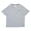 KANGOL Mens Grey Short Sleeve Crew Neck Cotton Blend T-Shirt XL Casual Comfort