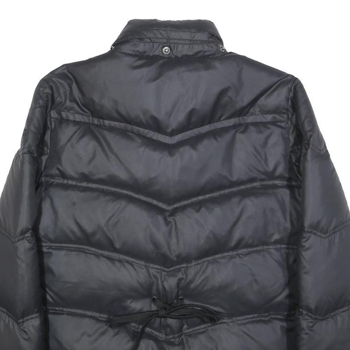 TOMMY HILFIGER Womens Black Nylon Quilted Jacket S Zip Padded Coat