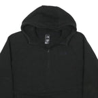 THE NORTH FACE Womens Black Hoodie XL Quarter Zip Lightweight Polyester